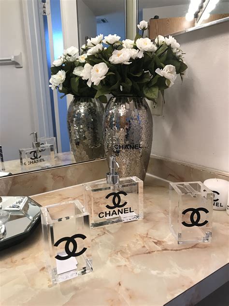 chanel inspired decor.